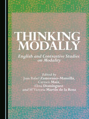 cover image of Thinking Modally